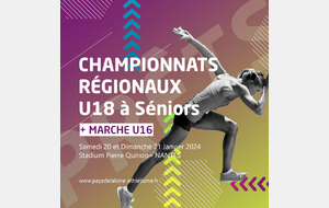 Régionaux Indoor U18 à SE - SUR MINIMAS 