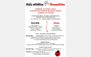 Kids et Poussathlon AGCV