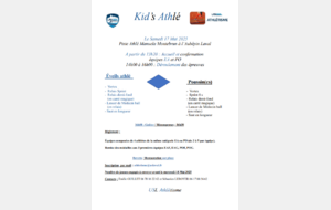 Kid's Athlé EA/PO