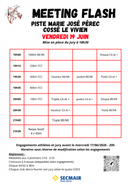 Meeting de l'AGCV