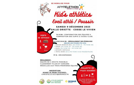 Kids Athlé de l'AGCV